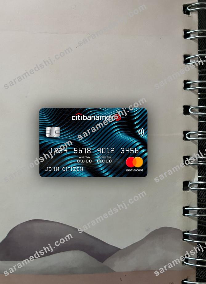 Mexico Citibanamex bank mastercard photolook front